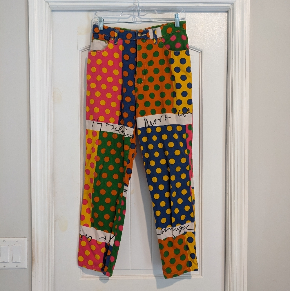 🔴🟠🟡Vintage Moschino Jeans🟢🔵⚪
